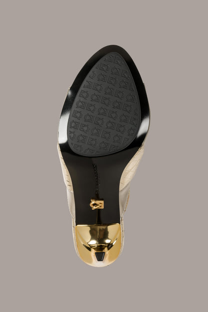SUMMER METALLIC MARY JANE SLINGBACK PUMP