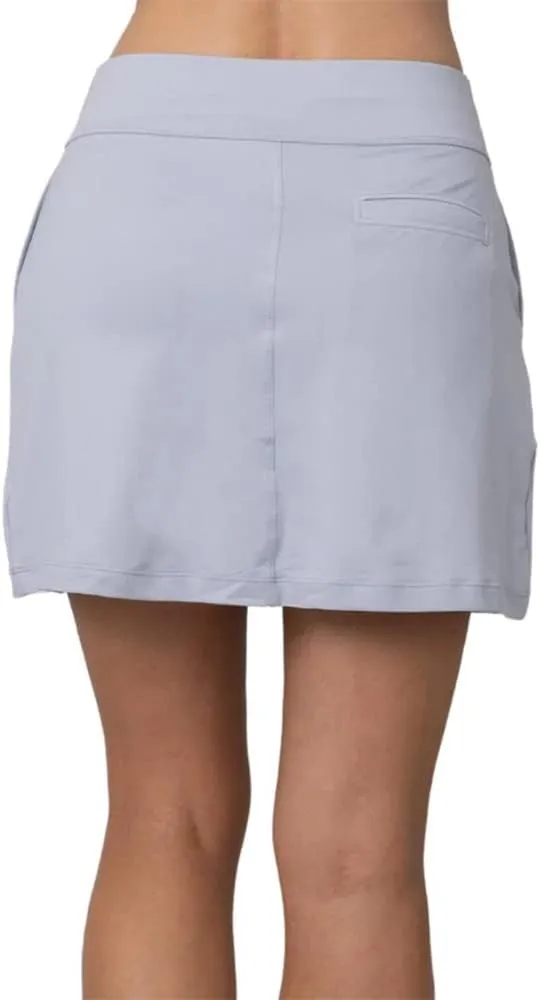 17 in Solid Womens Golf Skort