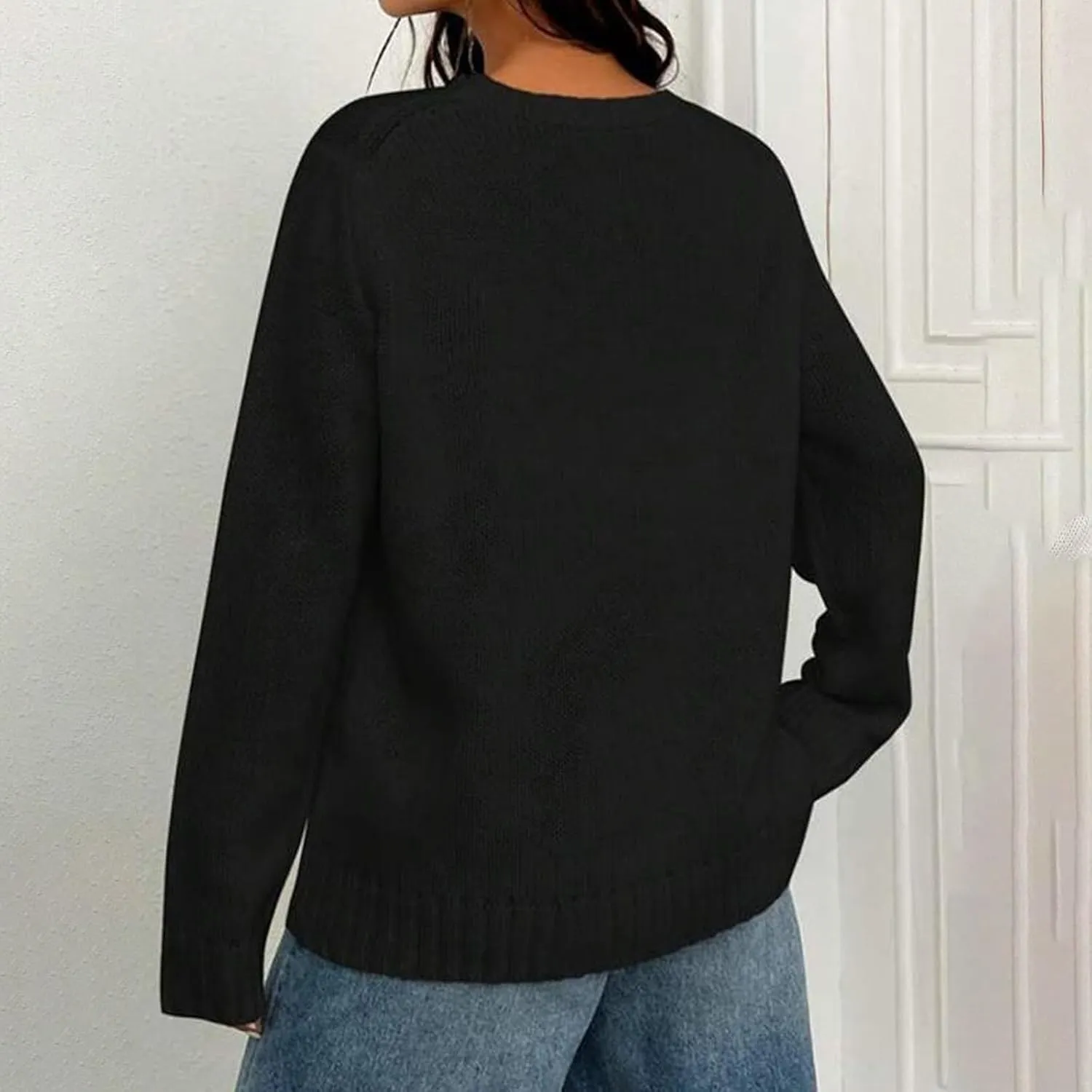 4th of July Outfits for Women American Flag Sweater Red White and Blue Usa Patriotic Long Sleeve Crewneck Sweatshirts
