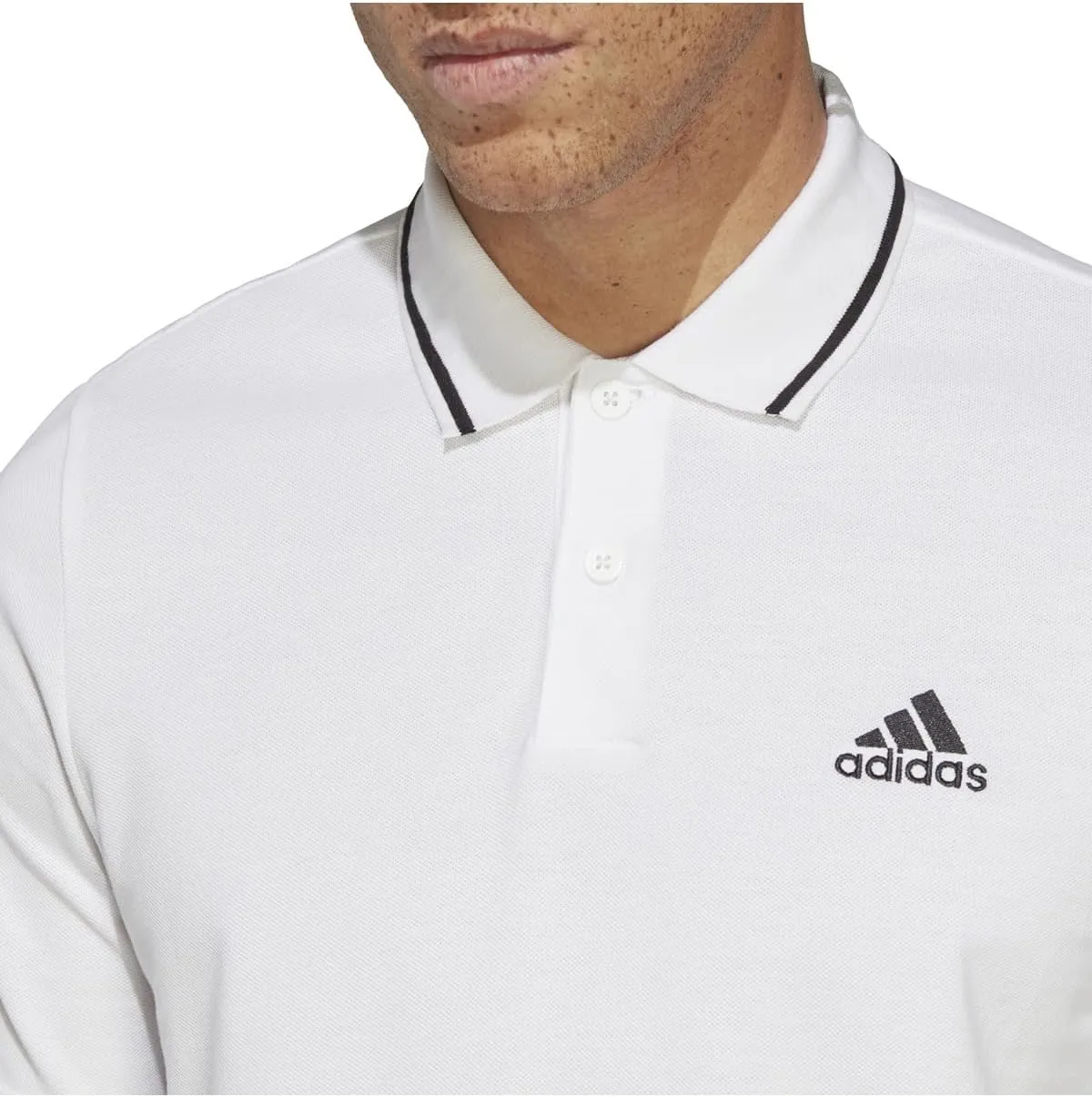adidas Men's Essentials Piqu Small Logo Polo Shirt
