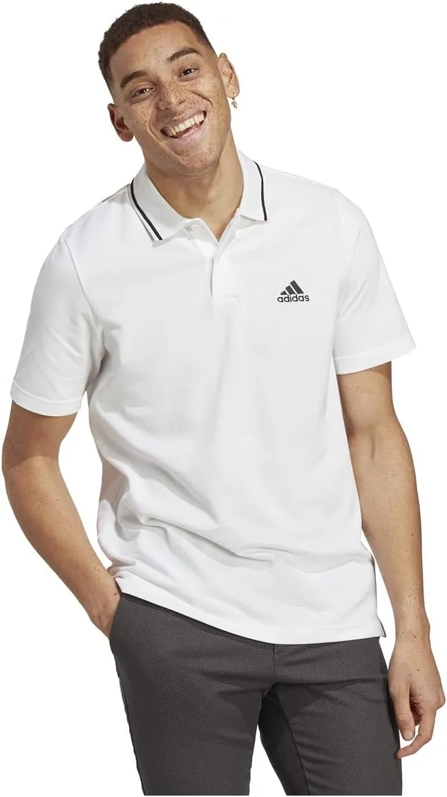 adidas Men's Essentials Piqu Small Logo Polo Shirt