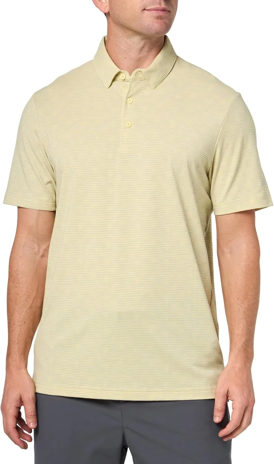 adidas Men's Go-to Printed Stripe Polo Shirt
