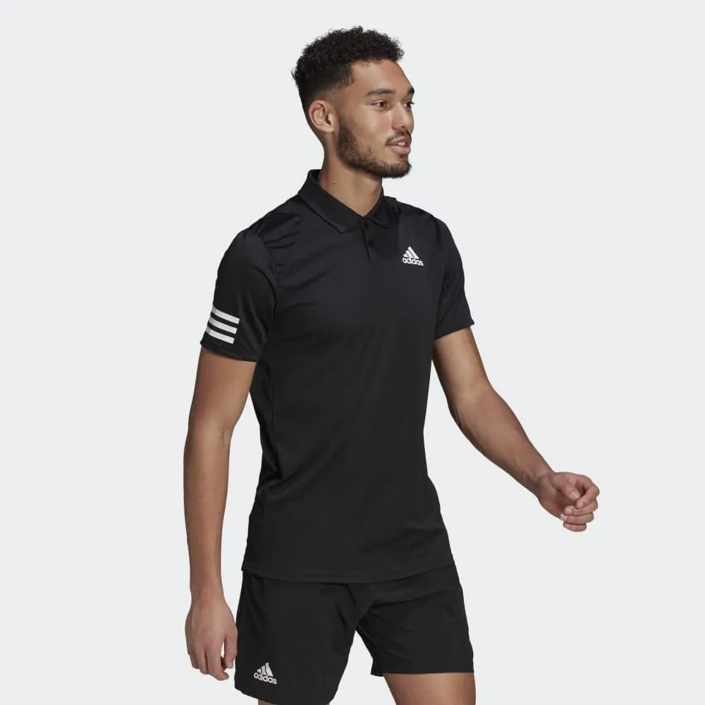 adidas Men's Tennis Club 3-Stripes Polo Shirt