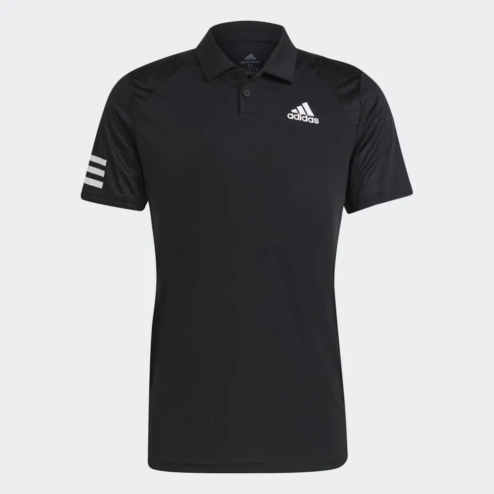 adidas Men's Tennis Club 3-Stripes Polo Shirt