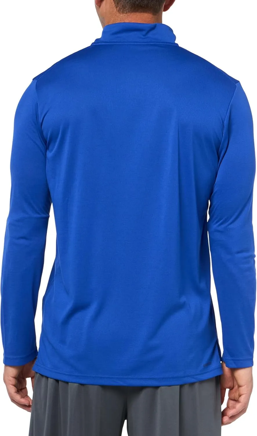 adidas Men's Train Essentials Quarter-Zip Long Sleeve T-Shirt