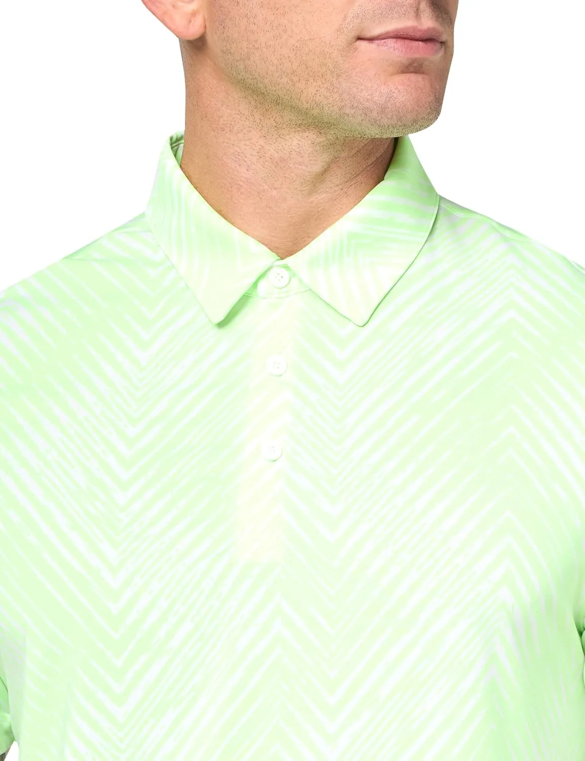adidas Men's Ultimate365 Allover Print Golf Polo Shirt