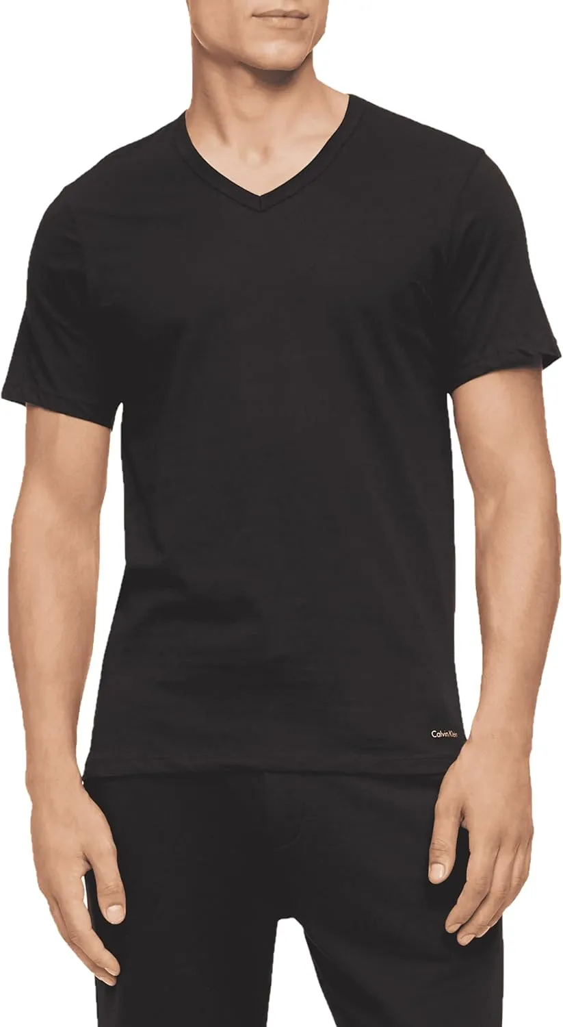 Calvin Klein Men's Cotton Classic 5-Pack Slim Undershirts