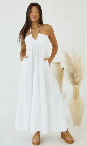 Carlotta Maxi Dress White