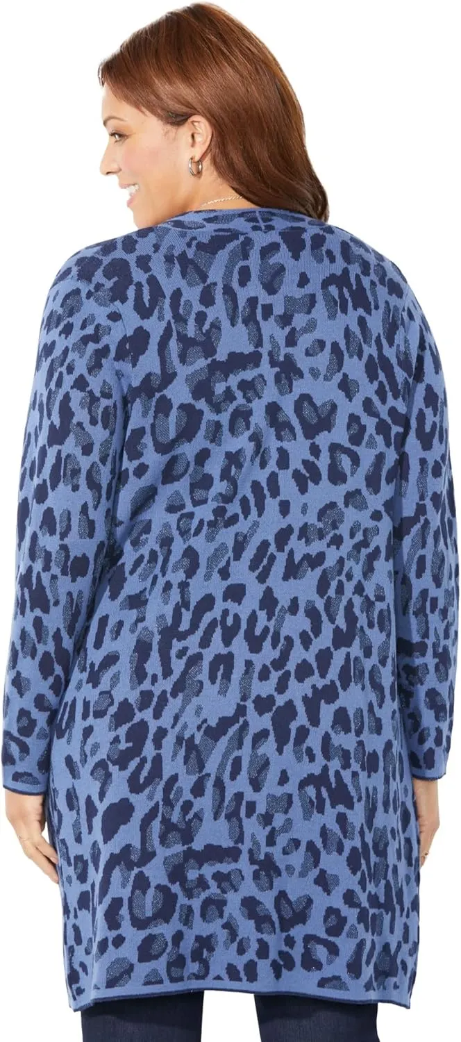 Catherines Women's Plus Size Luxe Sweater Cardigan