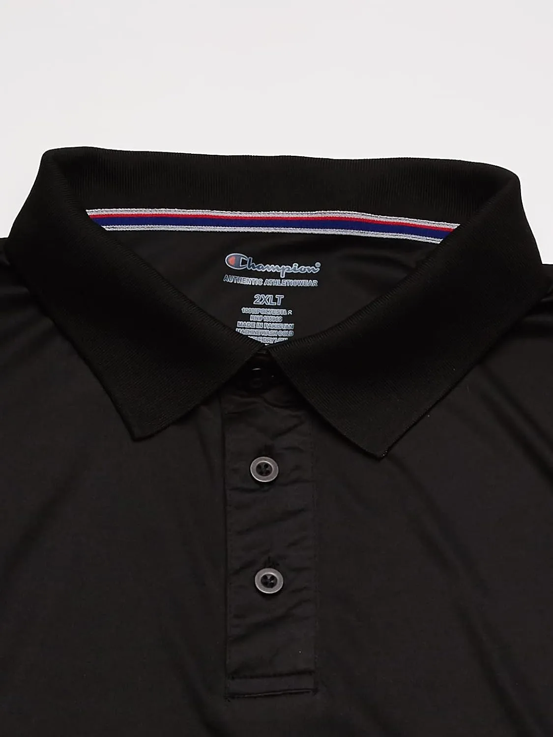 Champion Men's Big & Tall Powertrain Solid Polo Shirt