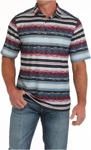 Cinch Men's Aztec Arena Flex Polo Shirt -MTK1865031