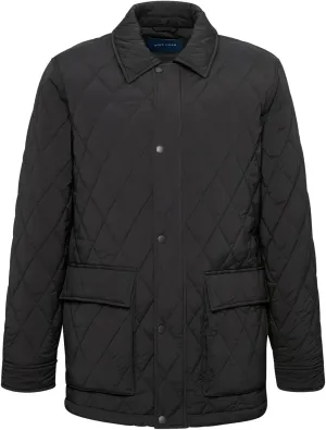 Cole Haan Men's Quilted Rain Jacket