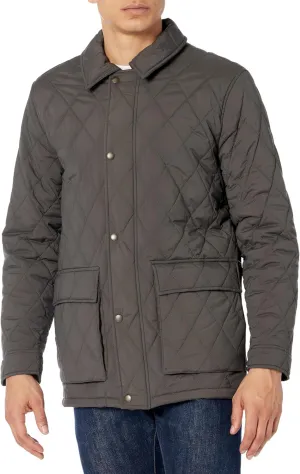 Cole Haan Men's Quilted Rain Jacket