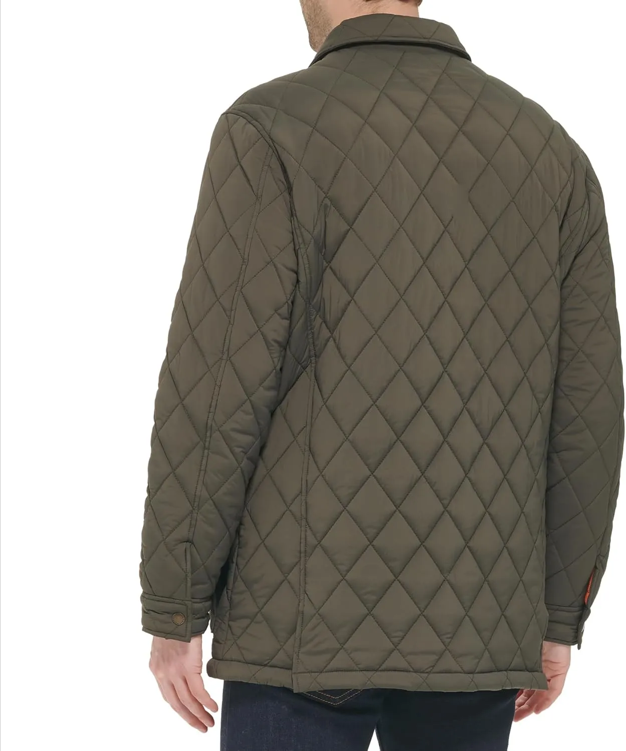 Cole Haan Men's Quilted Rain Jacket