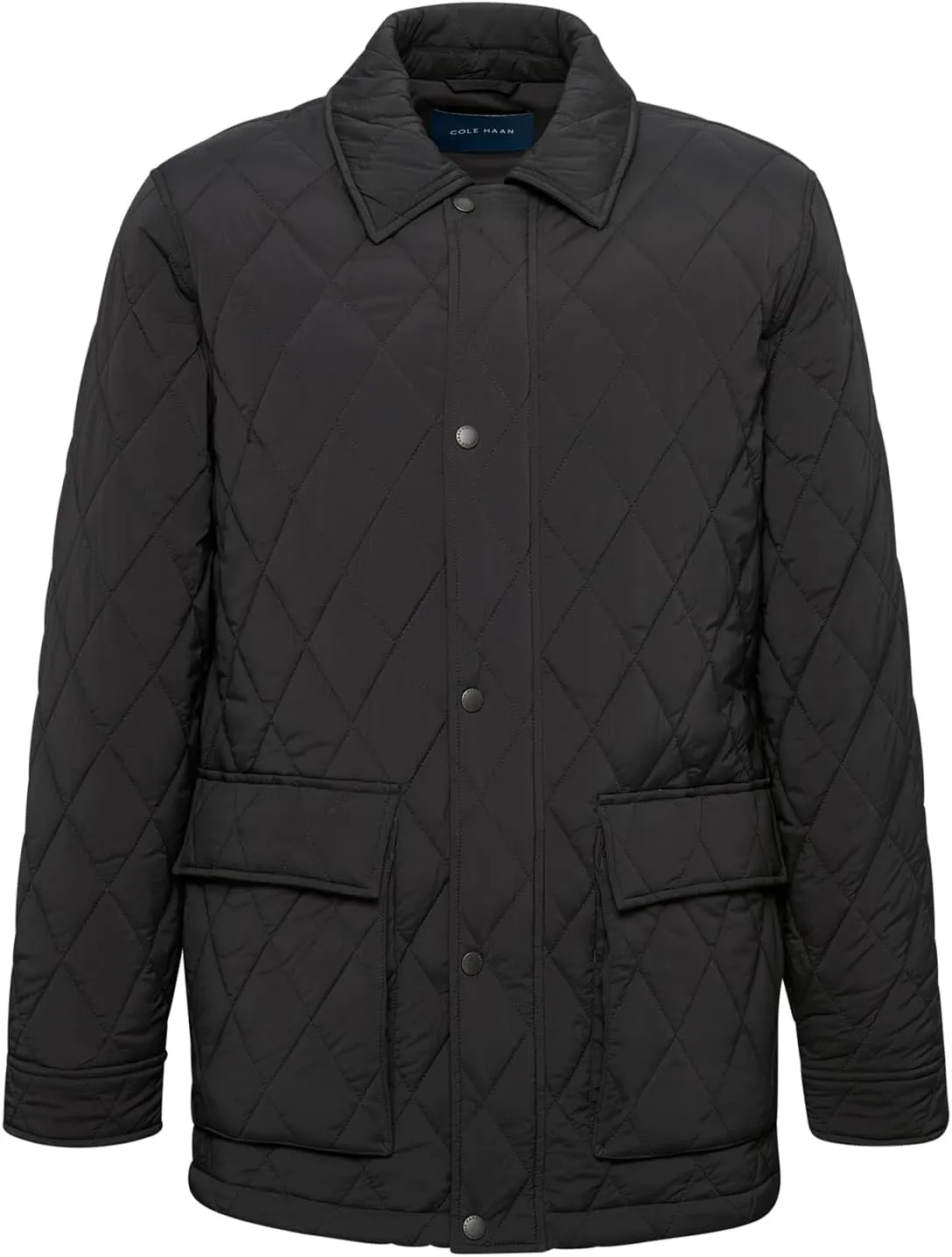 Cole Haan Men's Quilted Rain Jacket