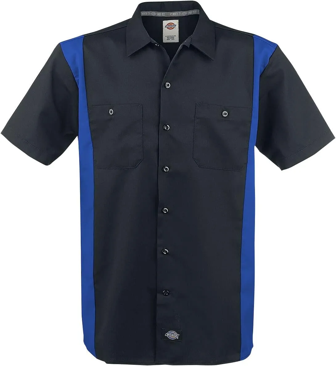 Dickies Men's Short-Sleeve Two-Tone Work Shirt