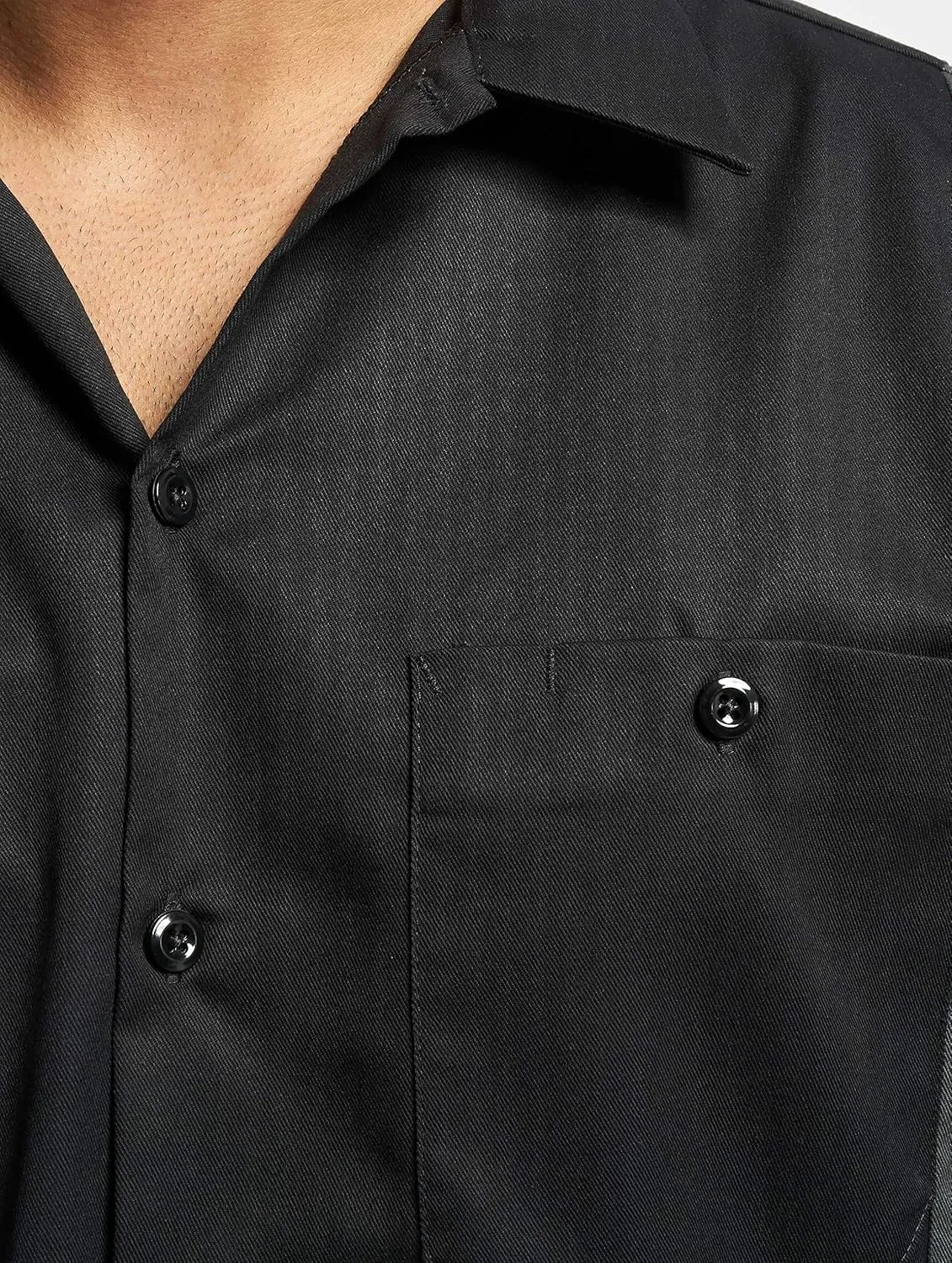 Dickies Men's Short-Sleeve Two-Tone Work Shirt