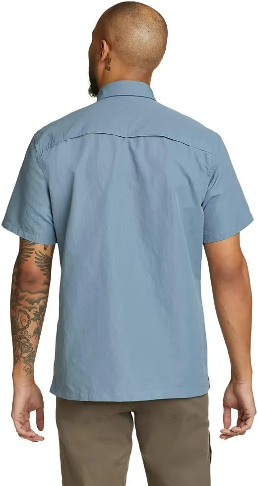 Eddie Bauer Men's Ripstop Guide Short-Sleeve Shirt
