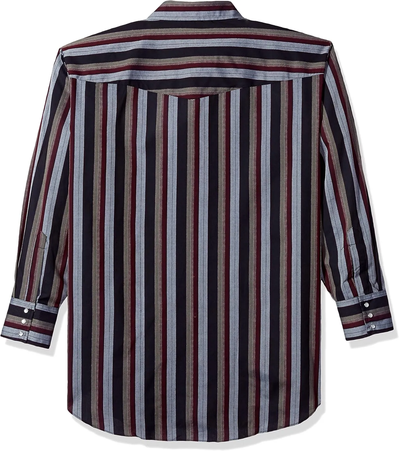 ELY CATTLEMAN Men's Long Sleeve Stripe Western Shirt