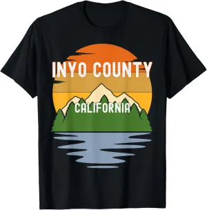 From Inyo County California Vintage Sunset T-Shirt
