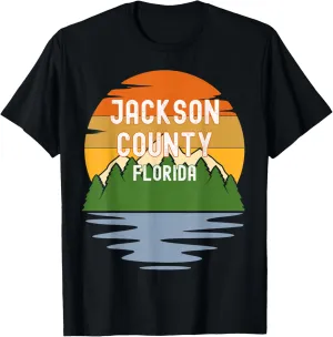 From Jackson County Florida Vintage Sunset T-Shirt
