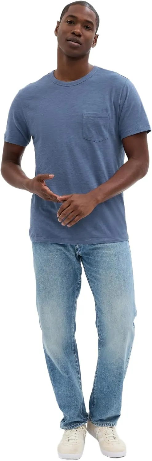 GAP Men's Lived in Pocket Crew T-Shirt
