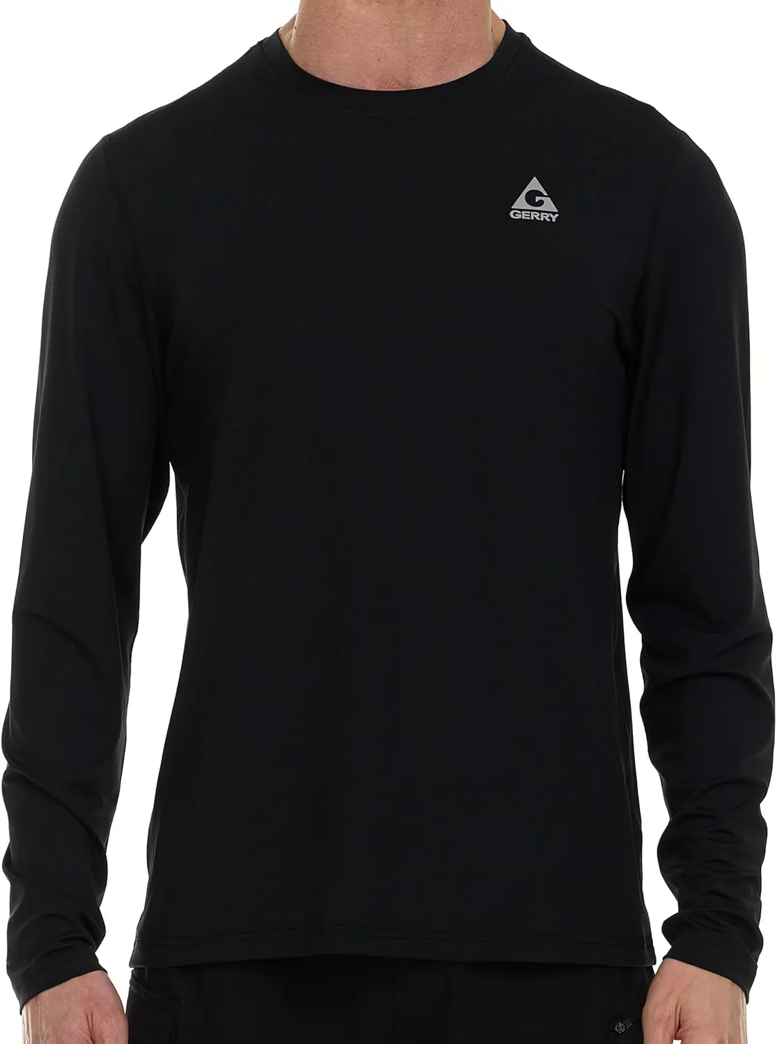 Gerry Rash Guard for Men, Long Sleeve Mens Swim Shirt, Fishing Hiking UPF  50 UV Protection