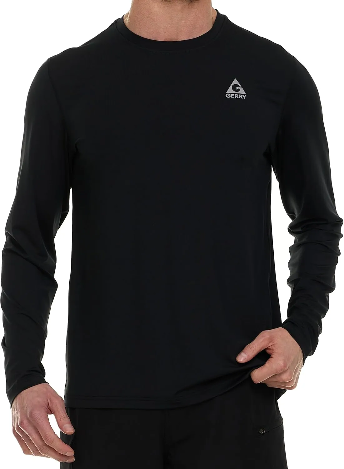 Gerry Rash Guard for Men, Long Sleeve Mens Swim Shirt, Fishing Hiking UPF  50 UV Protection
