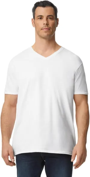 Gildan G64V00 Men's Softstyle V-Neck T-Shirt