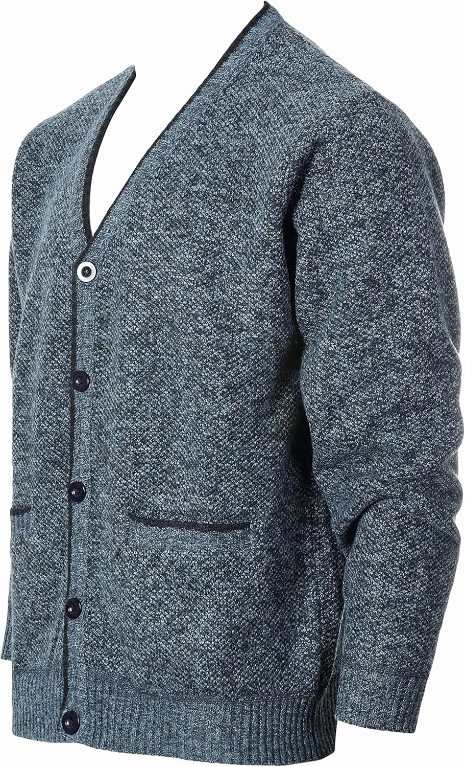 Gioberti Kids and Boys Cardigan Sweater with Soft Brushed Flannel Lining and Pockets