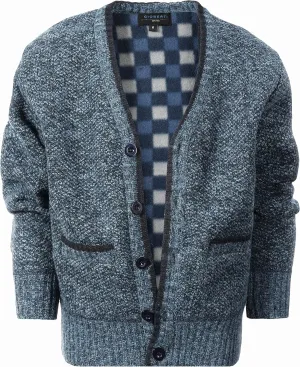 Gioberti Kids and Boys Cardigan Sweater with Soft Brushed Flannel Lining and Pockets