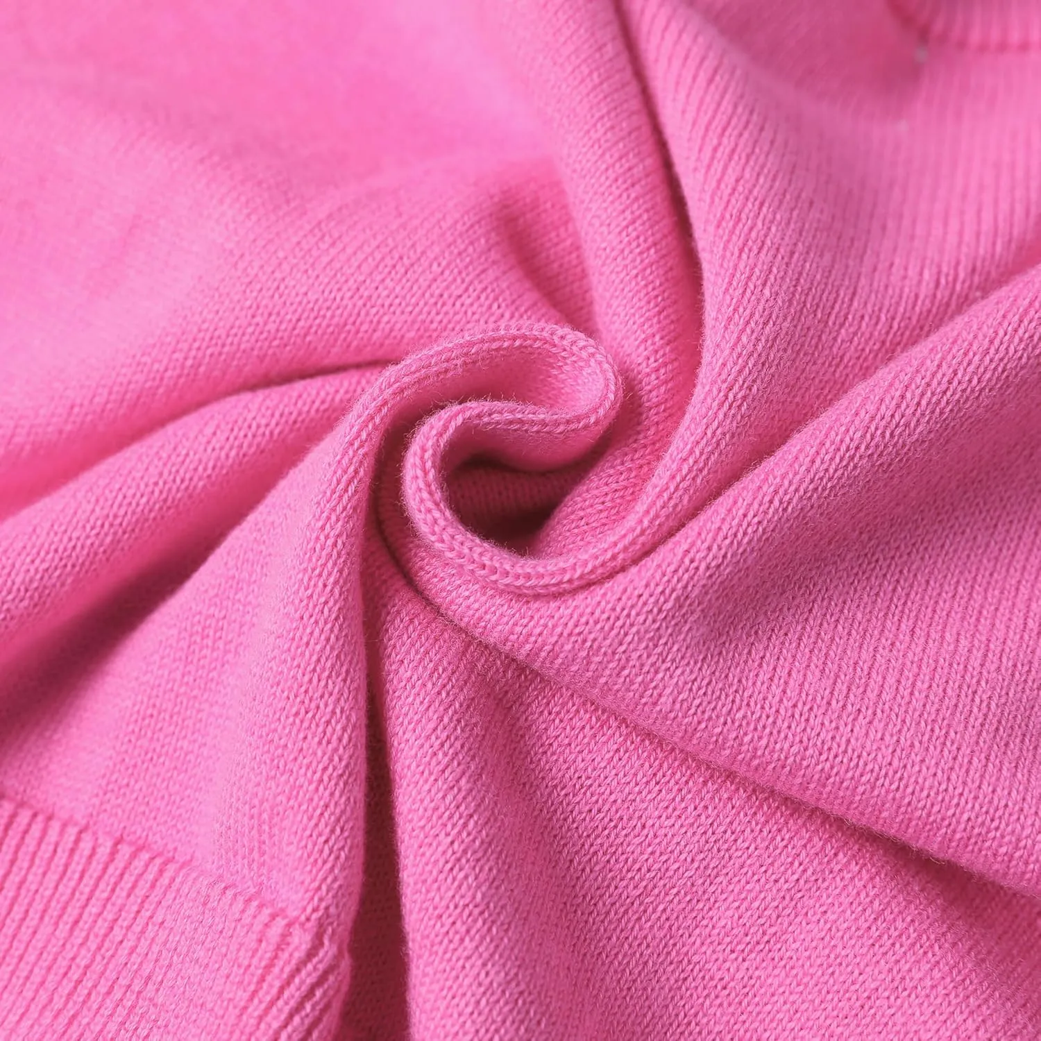 Girls Cropped Cardigan Sweater [Cute Petal Buttons] Long Sleeve Short Cardigan for Dress