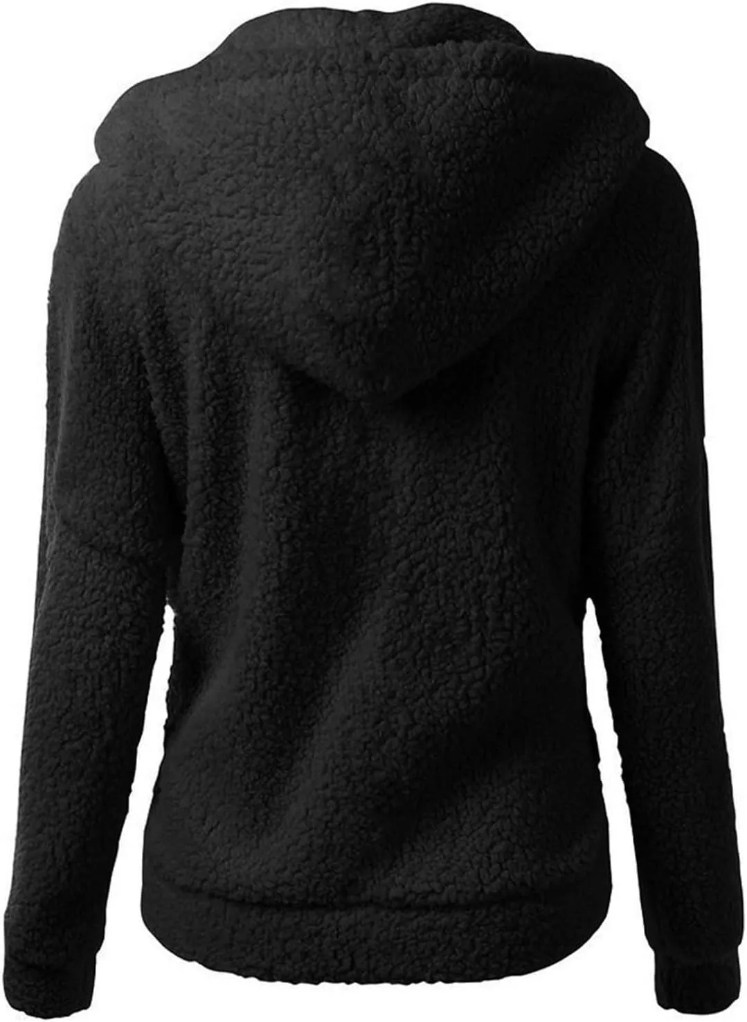 GOFULY Oversized Hoodie For Women Zip Up Casual Fall Winter Coats Plus Size Trendy Sharpa Fleece Jacket With Pocket Clothes