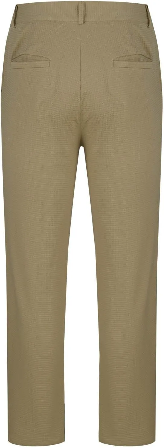 Golf Pants for Men Slim Fit Outdoor Athletic Dress Pants Flat Front Suit Trousers Men for Wedding Guest Business Work