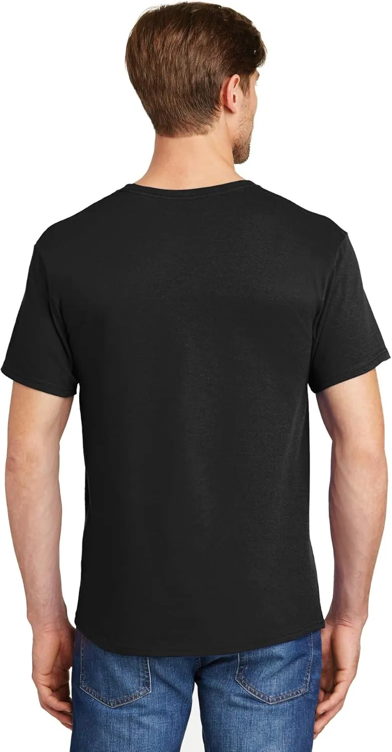 Hanes Ultimate Men's 4-Pack FreshIQ Crew Shirt