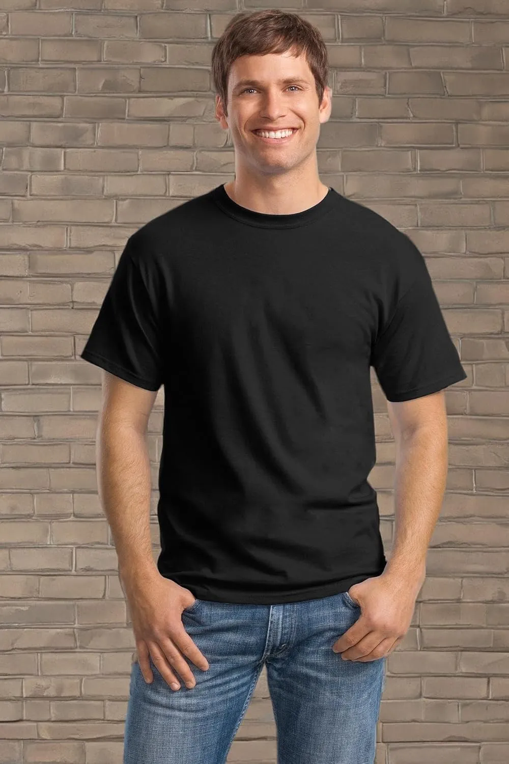 Hanes Ultimate Men's 4-Pack FreshIQ Crew Shirt