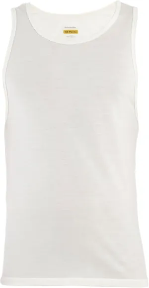 Icebreaker Men's Merino 150 Anatomica Tank, Breathable Wool Blend Sleeveless Shirt