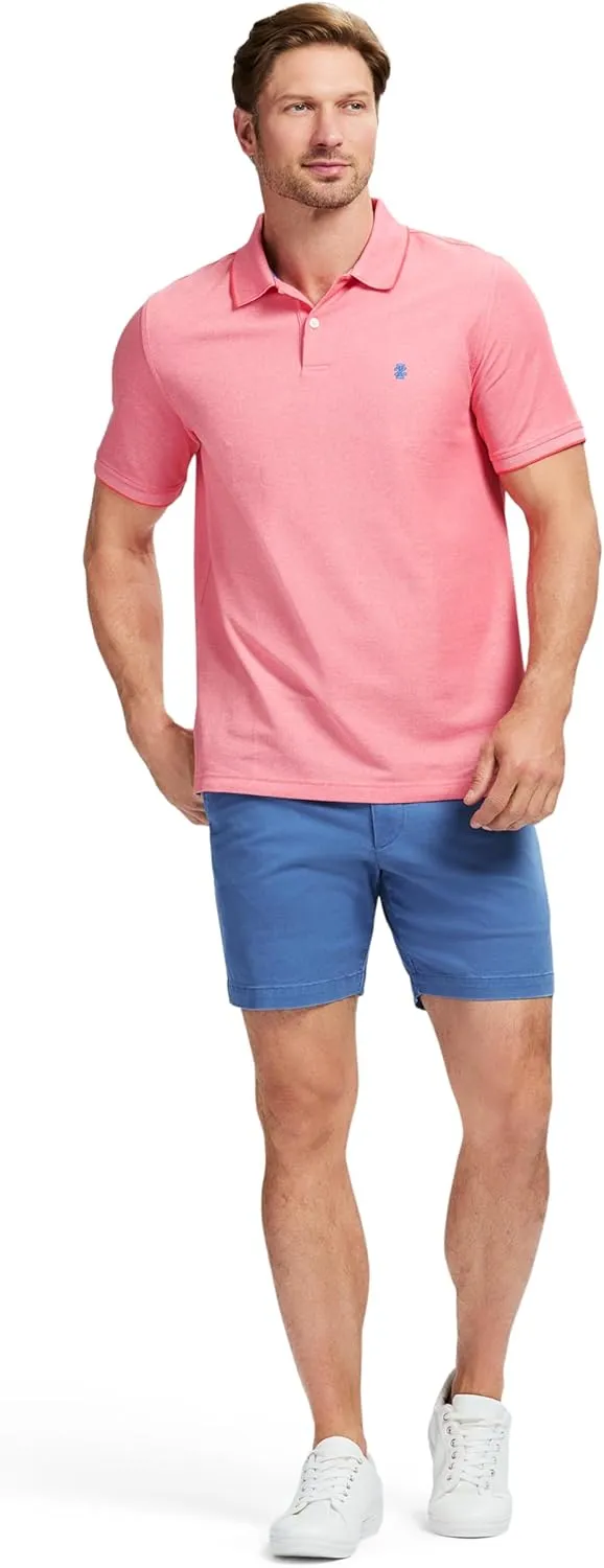 IZOD Men's Advantage Performance Short Sleeve Polo Shirt