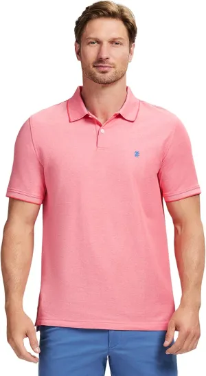 IZOD Men's Advantage Performance Short Sleeve Polo Shirt