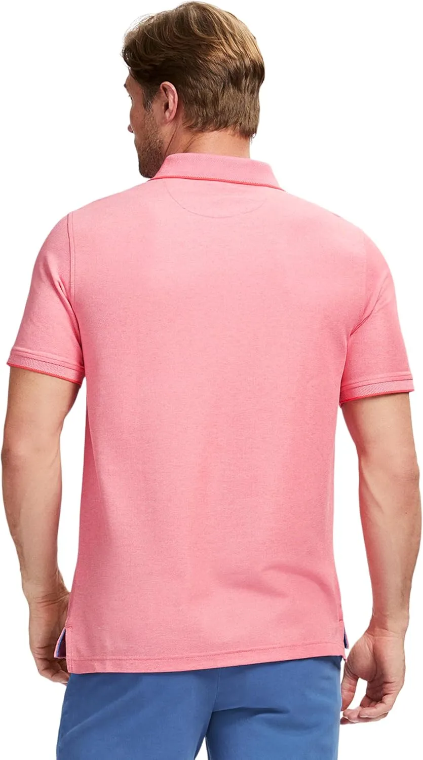 IZOD Men's Advantage Performance Short Sleeve Polo Shirt
