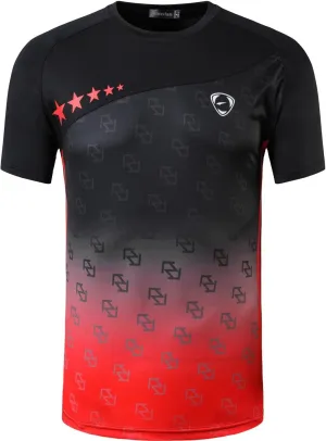 jeansian Men's Sport Quick Dry Fit Short Sleeves Men T-Shirts Tee Shirt Tshirt Tops Golf Tennis Running LSL111