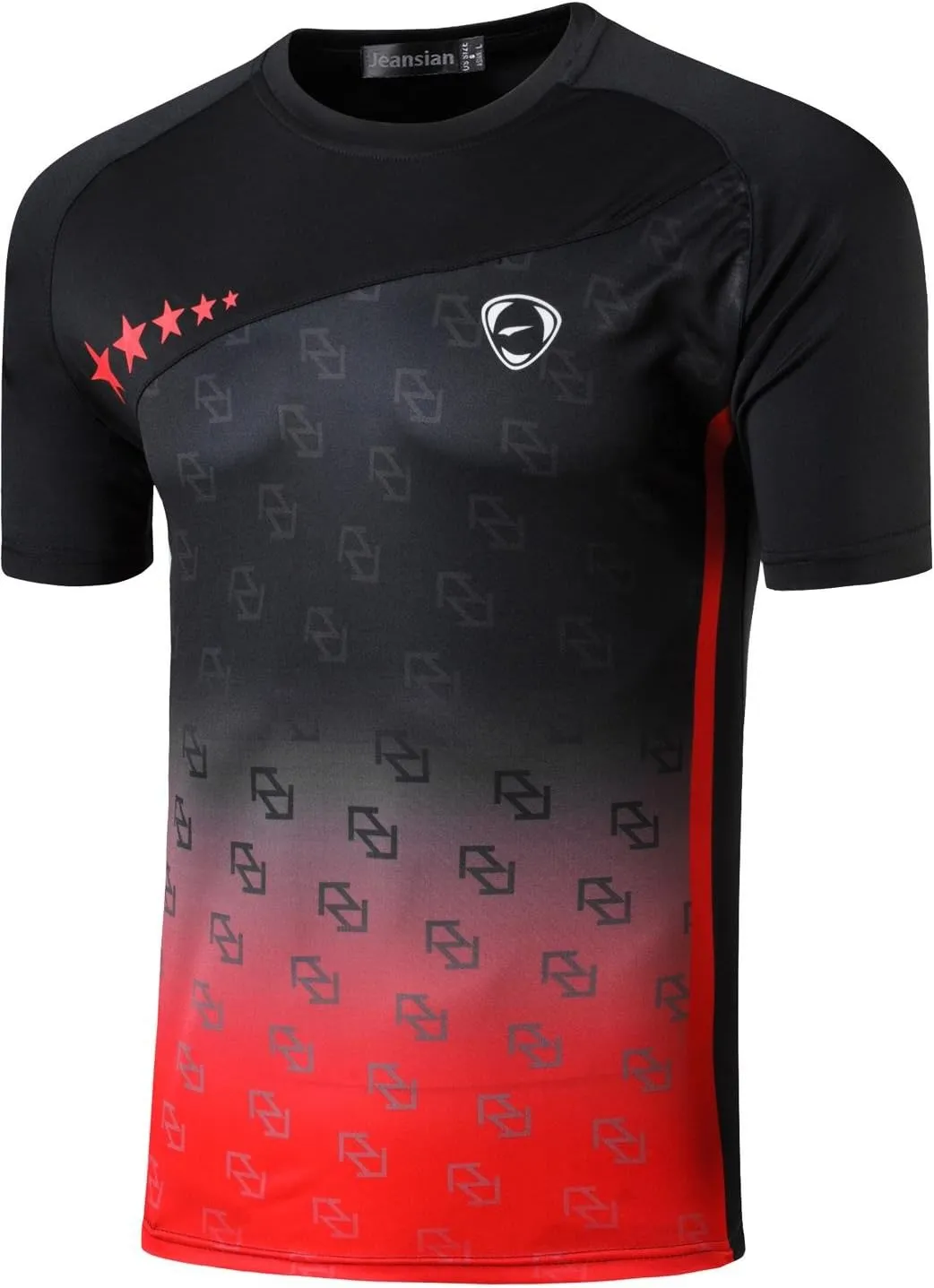 jeansian Men's Sport Quick Dry Fit Short Sleeves Men T-Shirts Tee Shirt Tshirt Tops Golf Tennis Running LSL111