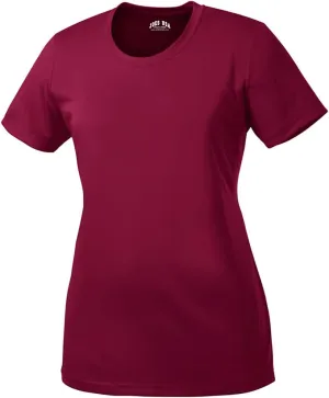 Joe's USA Women's Athletic All Sport Training T-Shirt in 20 Colors. Sizes XS-4XL