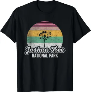 Joshua Tree National Park Vintage Sunset T-Shirt