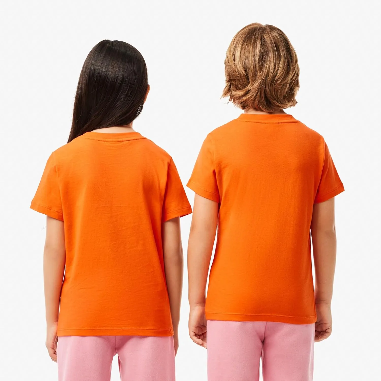 Lacoste Little Kid Plain Cotton Jersey T-Shirt