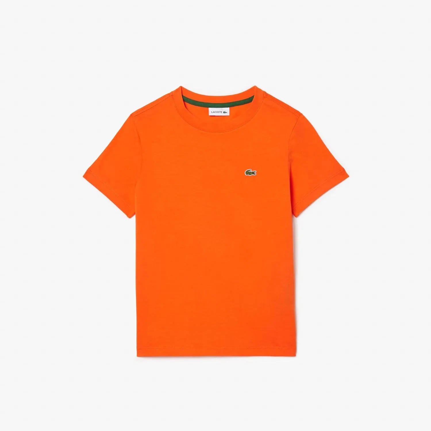 Lacoste Little Kid Plain Cotton Jersey T-Shirt