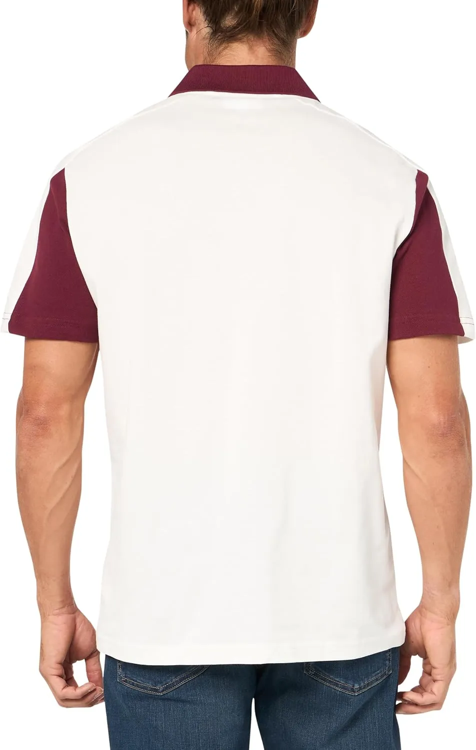 Lacoste Men's Short Sleeve Tri-Color Polo Shirt