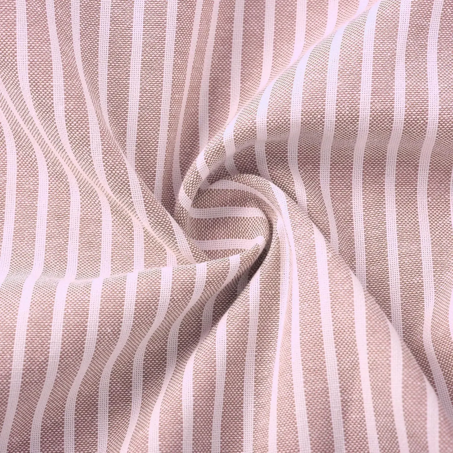 Lastesso Linen Pants Women Vertical Stripe High Waist Drawstring Trousers with Pockets Soft Color Block Summer Beach Clothes