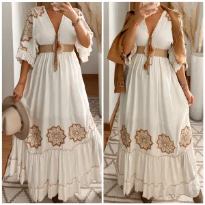 Mandala Boho Dress