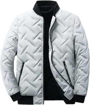 Men's Outdoor Down Jacket, Cotton Padded Warm Jacket, Autumn And Winter Oversized Warm Jacket